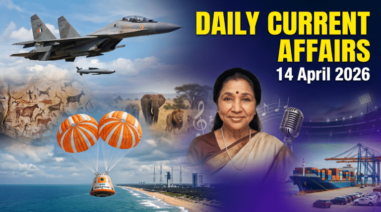 14 april 2026 current affairs
