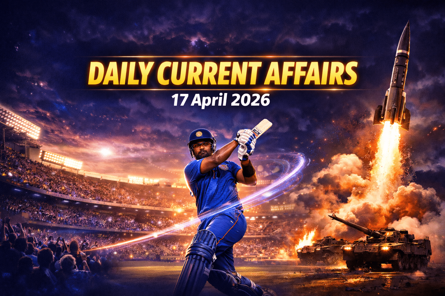 17 April 2026 Current Affairs