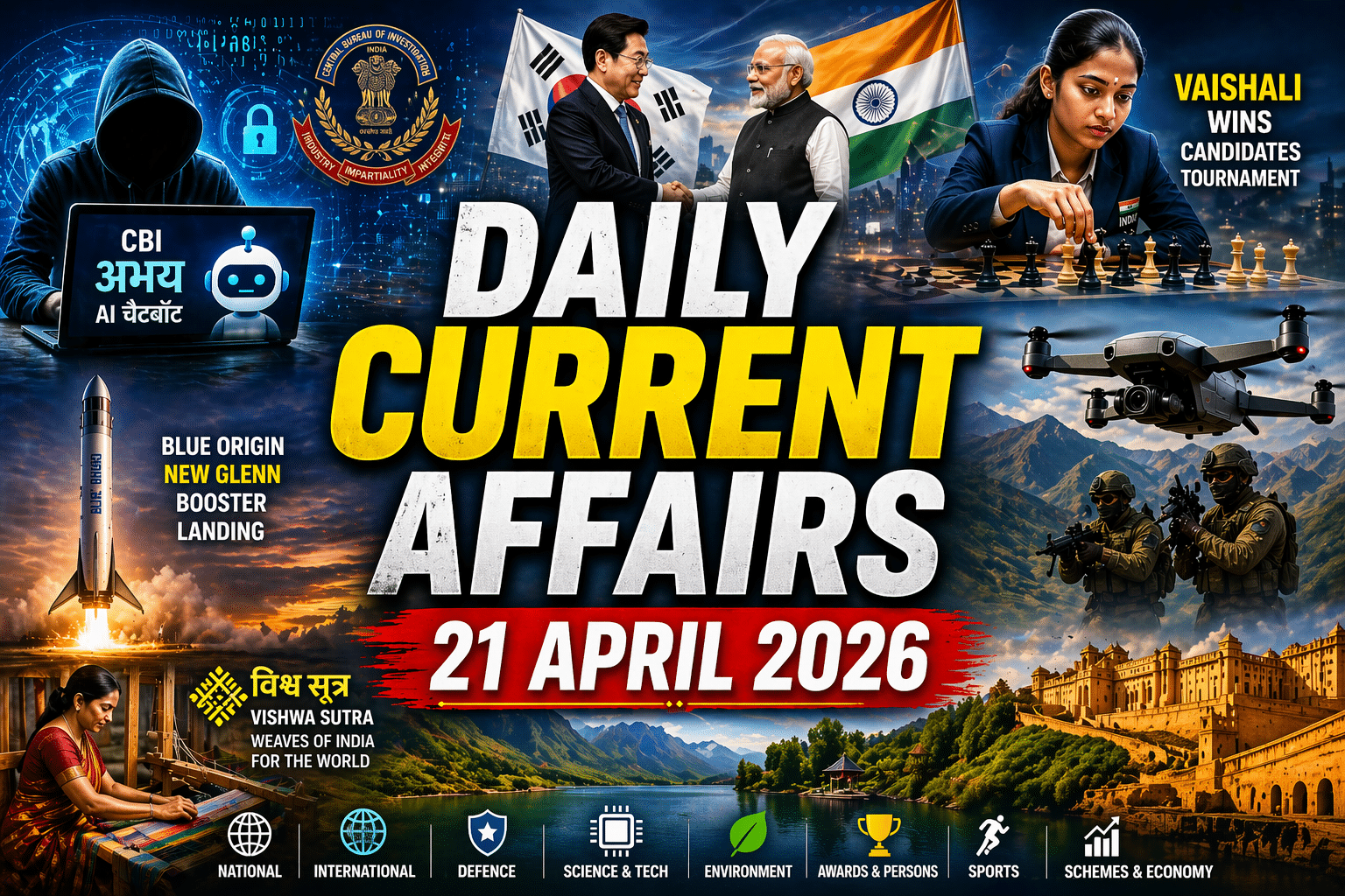 21 April 2026 Current Affairs