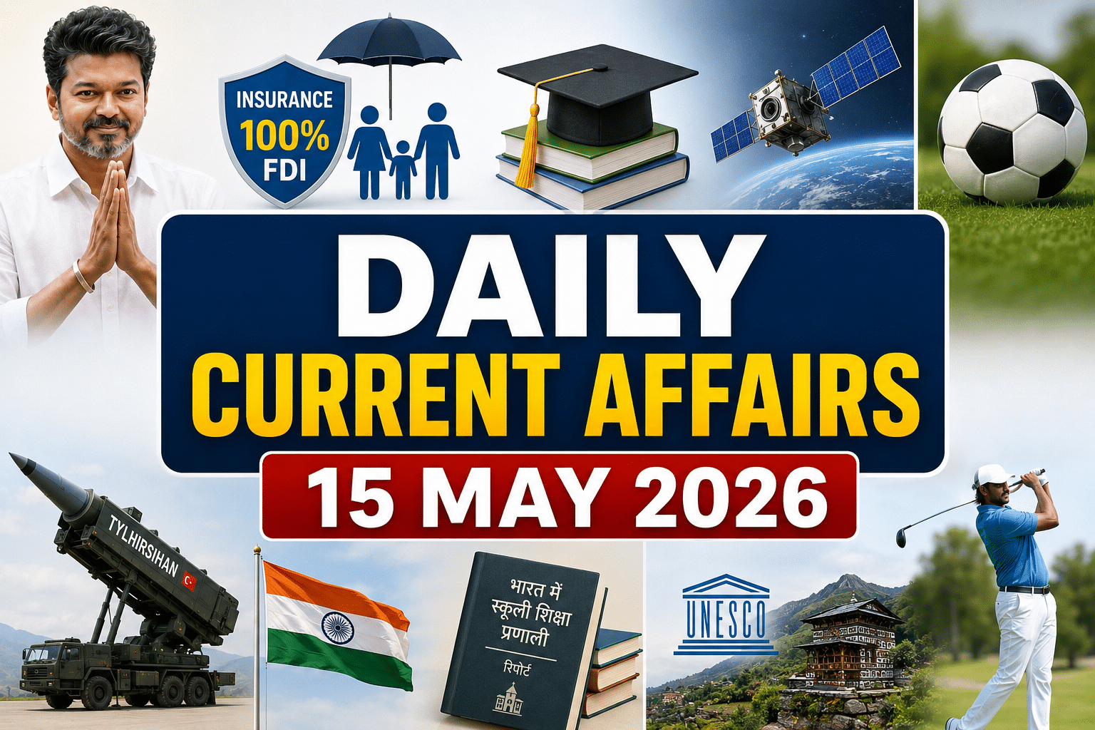 15 May 2026 Current Affairs