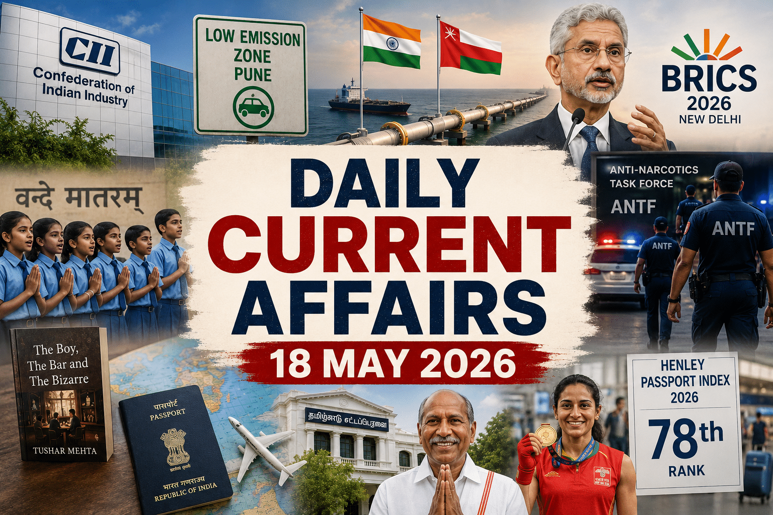 18 May 2026 Current Affairs