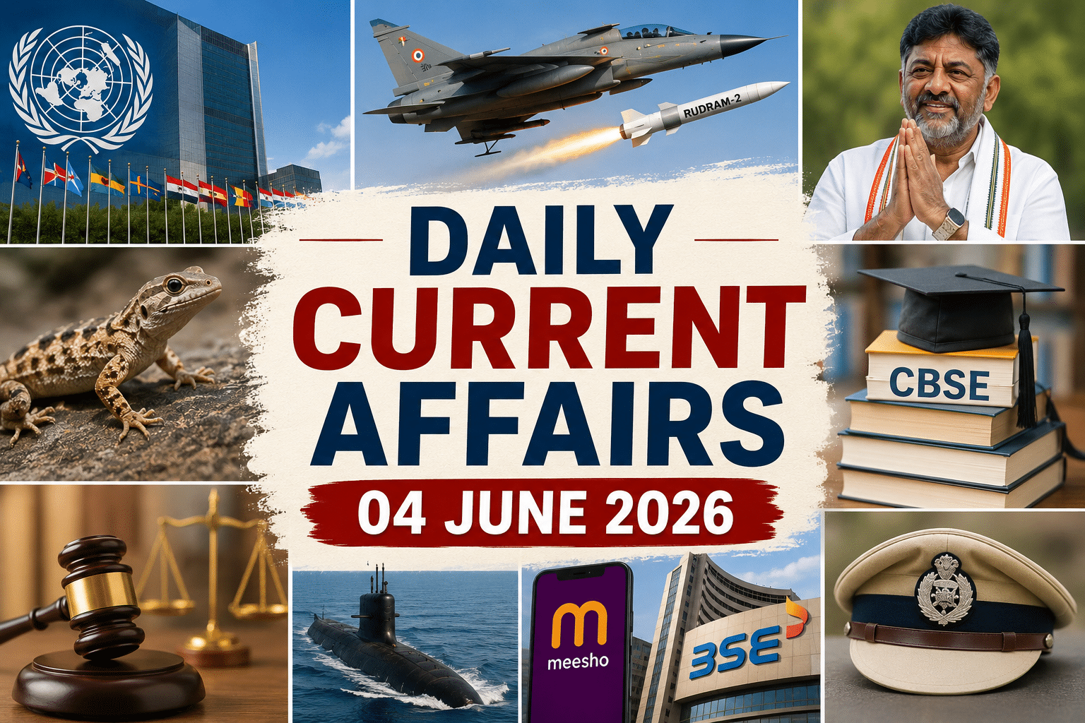 04 June 2026 Current Affairs
