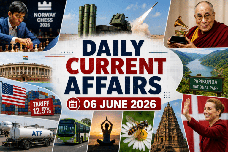 06 june 2026 current affairs