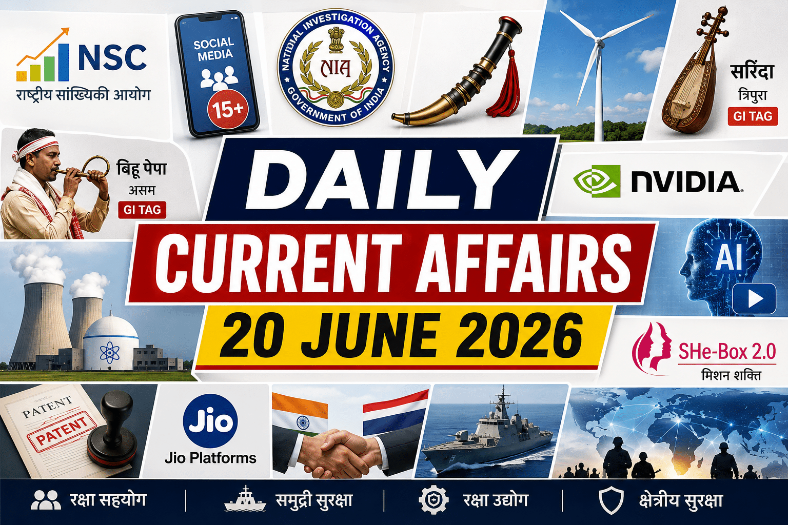 20 June 2026 Current Affairs