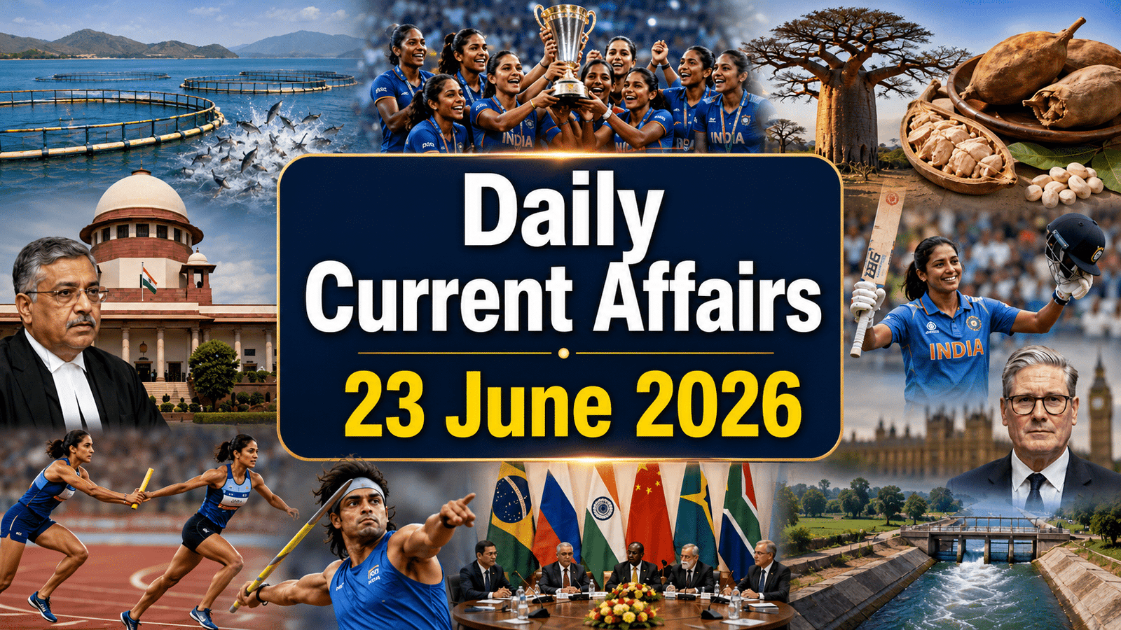 23 June 2026 Current Affairs