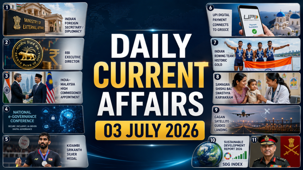 New Updates 3 03 july 2026 current affairs