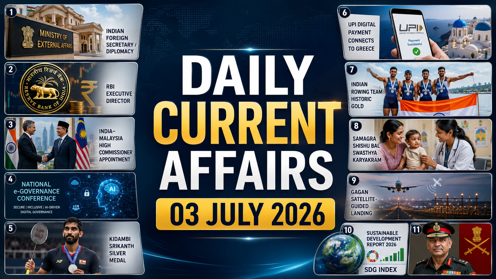 03 July 2026 Current Affairs