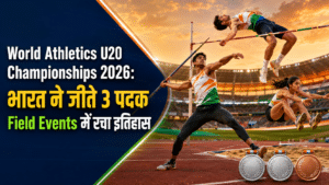 World athletics u20 championships 2026: भारत ने जीते 3 पदक, field events में रचा इतिहास